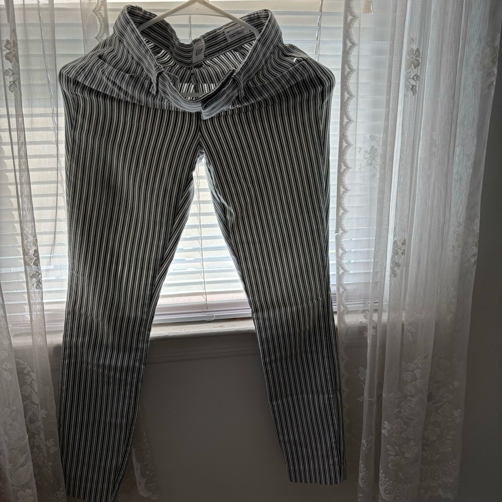 [GAP] Linen Pant - Grey and White (size 0)